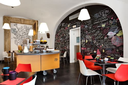 Hotel Piazza Bellini & Apartments, Breakfast area