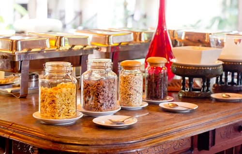 Lanna Dusita Riverside Boutique Resort, Breakfast area