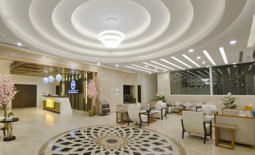 Al Murooj Grand Hotel, Lobby sitting area