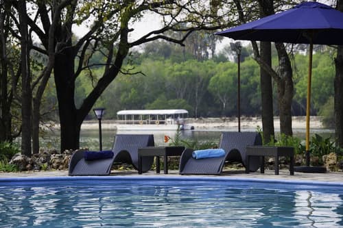 A'Zambezi River Lodge, Outdoor pool
