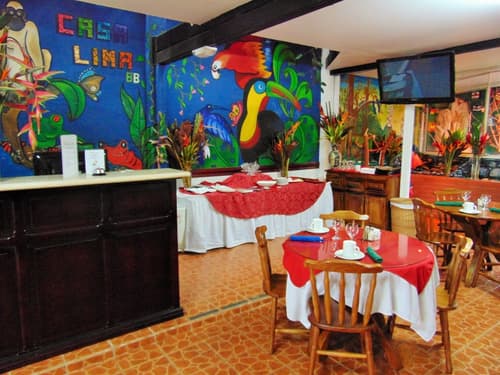 Casa Lima Bed & Breakfast, Breakfast area