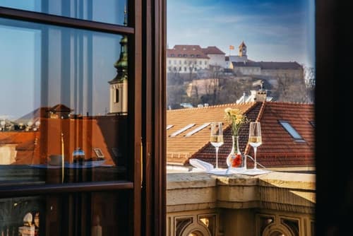 Grand Palace Brno, View from room
