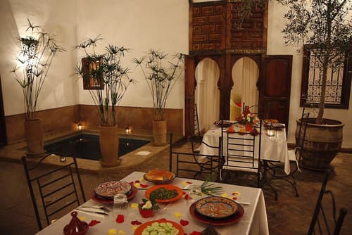 Riad Elixir, Interior entrance