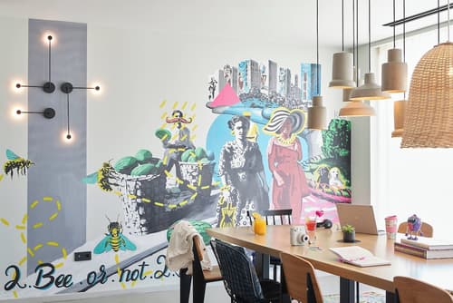 Moxy Patra Marina, Lobby