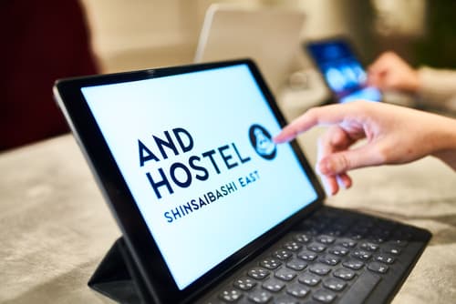 &And Hostel Shinsaibashi East, Reception