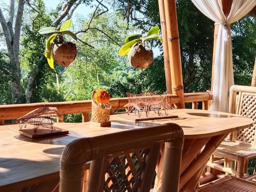 Penida Bambu Green Villas, Lobby sitting area