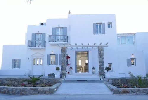 Hermes Mykonos Hotel, Property entrance