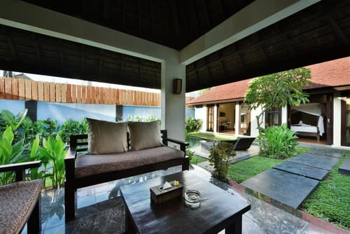 The Khayangan Dreams Villa Umalas, Living area