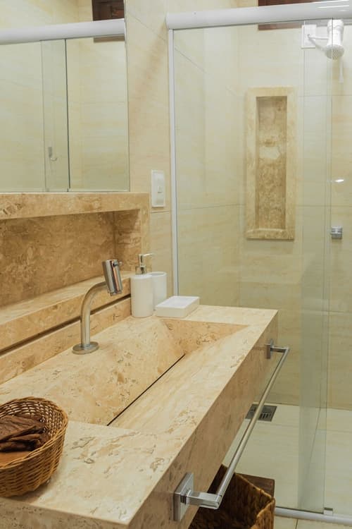 Moriá Eco Lodge, Bathroom