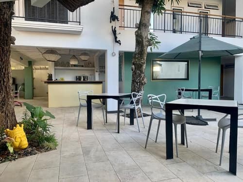 Sous le Badamier, Terrace/patio