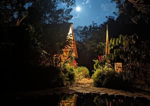 Cacao Glamping, Living area