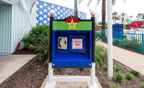 Disney's All Star Sports Resort, Exterior View