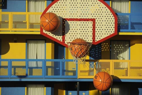 Disney's All Star Sports Resort, Exterior View