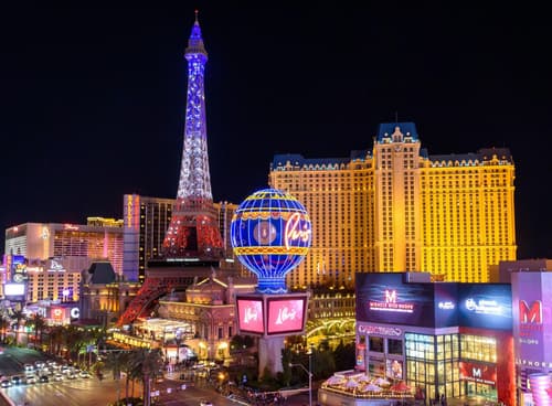 Paris Las Vegas, General view
