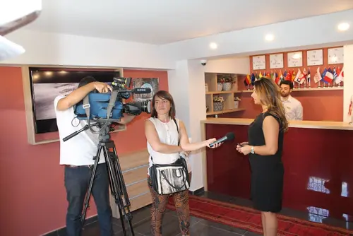 Liva Hotel, Interior entrance