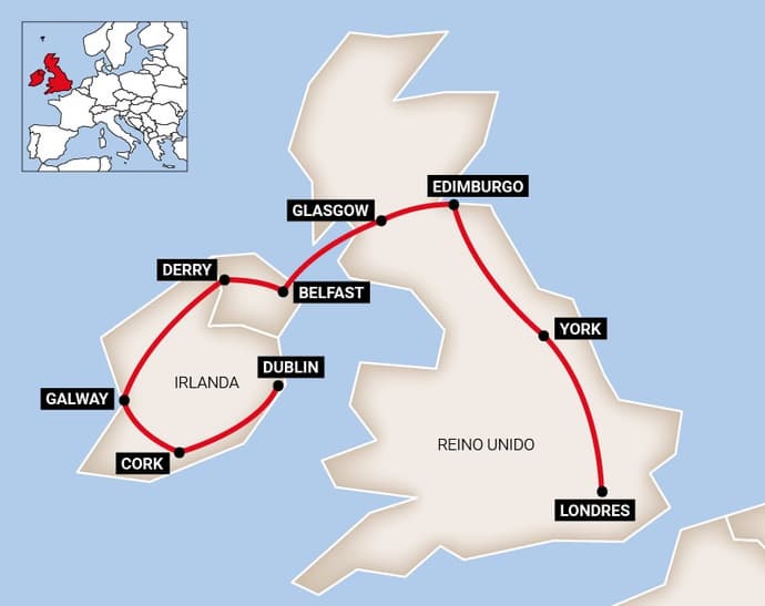 Inglaterra - Escocia - Irlanda