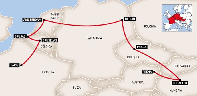 Europa del Este y Países Bajos
