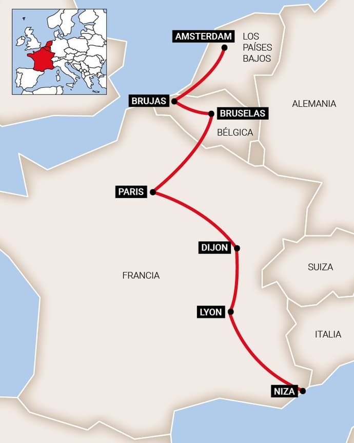 Países Bajos y Francia - 16 Días