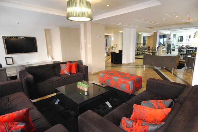 Hotel Rieger, Lobby sitting area