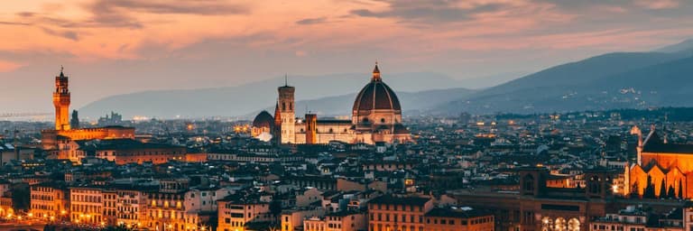 Città italiane in treno